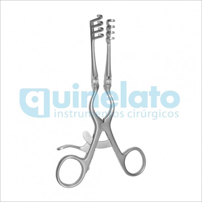 Afastador Adson Baby Agudo 16cm