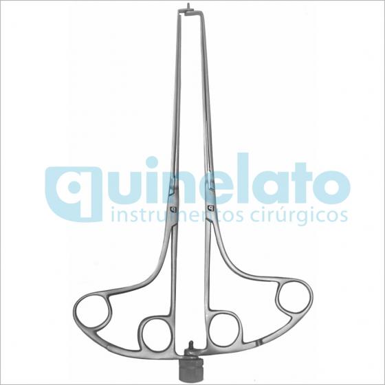 Pinça Abadie atrauma 27cm - 3x2 dentes