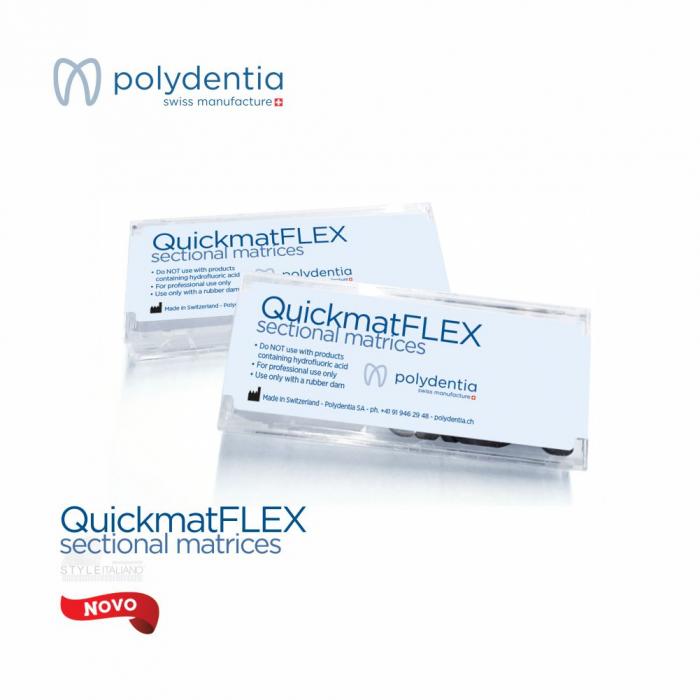 Matriz seccional QuickmatFLEX | Molar c/ Extensão | Refil 50 pcs