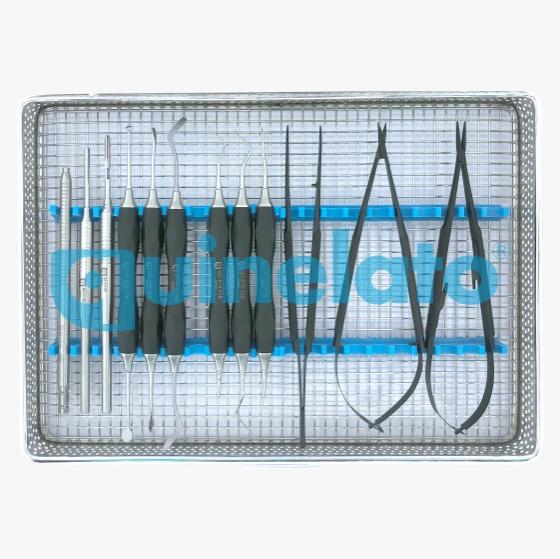 Kit sugerido para Microcirurgia Periodontal