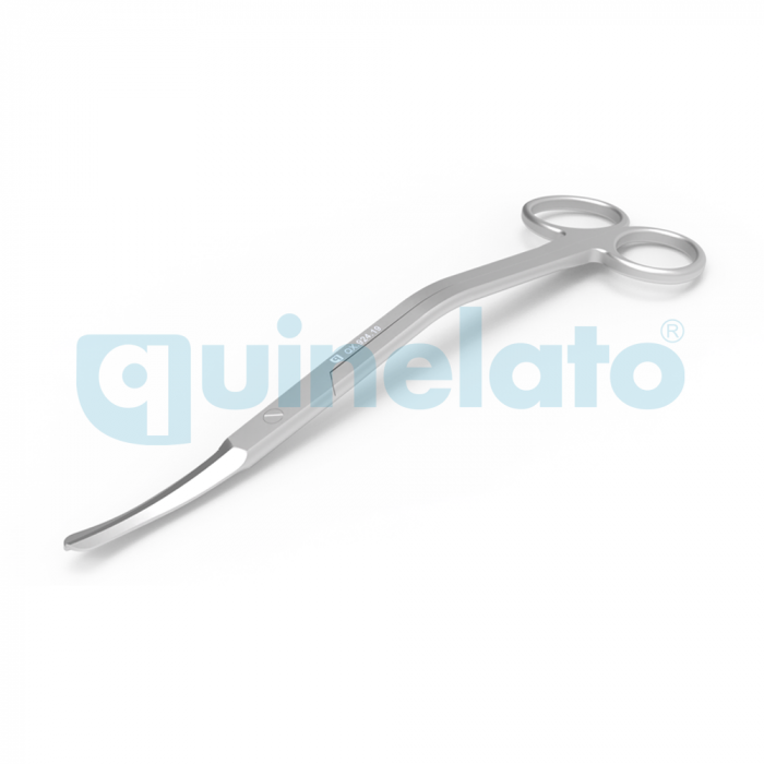 Tesoura Wilkinson 19 cm - Ponta Bico de Pato Curva