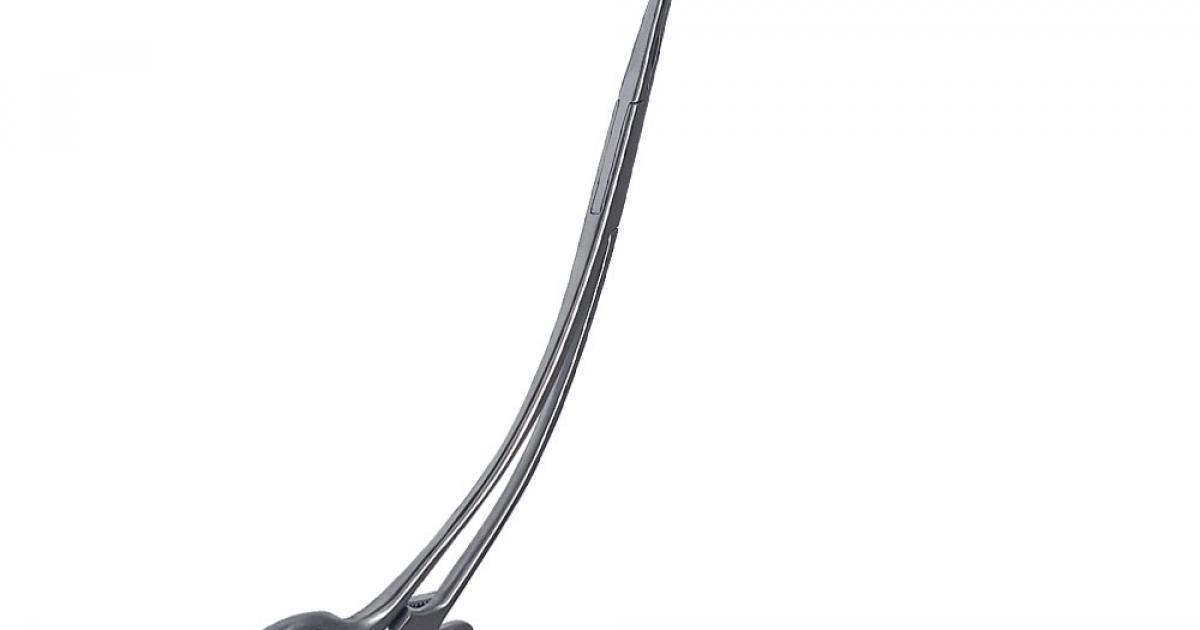 Pinça Clamp Vascular Quinelato Angulada - Quinelato