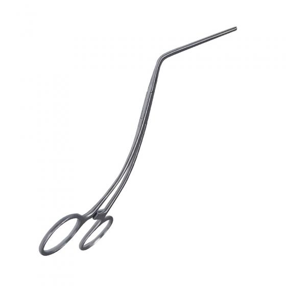 Pinça Clamp Vascular Quinelato Angulada