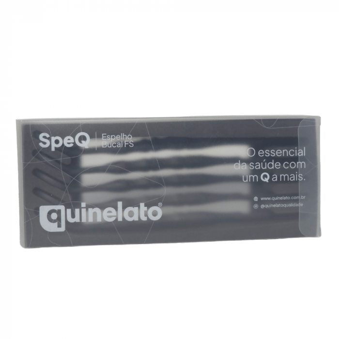 Espelho Bucal SpeQ - Com Cabo - Preto