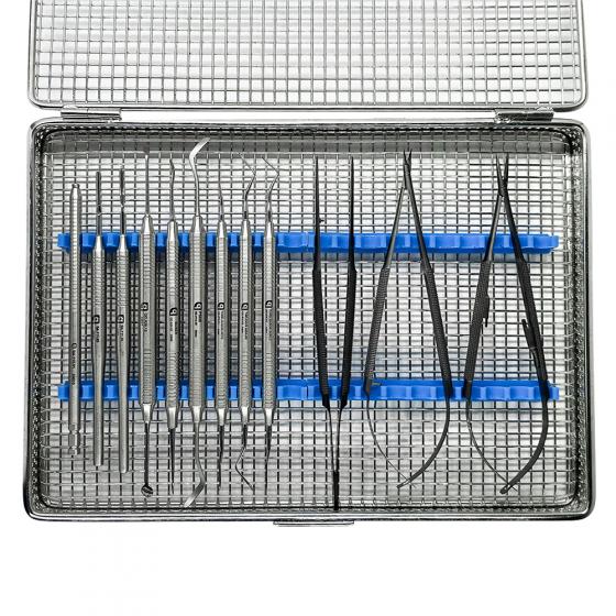 Kit sugerido para Microcirurgia Periodontal